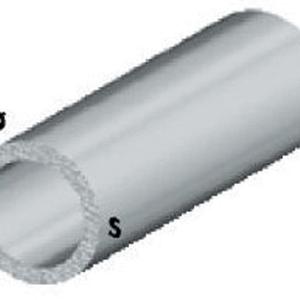 profilo alluminio tubo tondo  diametro  12 argento altezza 1 metro Shipping Outlet Store Online