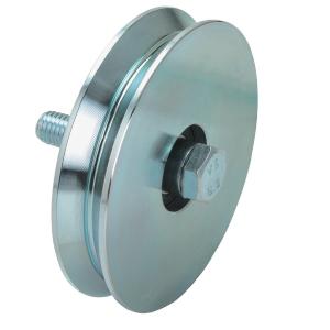 ruota cancello scorrevole gola V 100mm senza supporto Outlet Supply