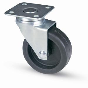 ruote per mobili gomma diametro  40 piastra Cheap Sale Really