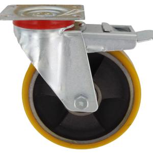 ruota ghisa girevole freno diametro 150mm 200kg Clearance Pirce Sale