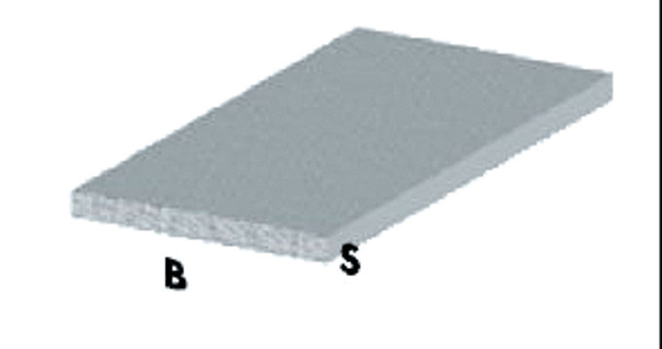 profilo alluminio piatto 20X2 altezza 1 metro Low Cost
