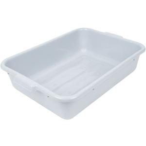 Plastic Bus Tub 20" x 15" x 5" Gray Polyethylene Plastic Cheap Sale Visit New