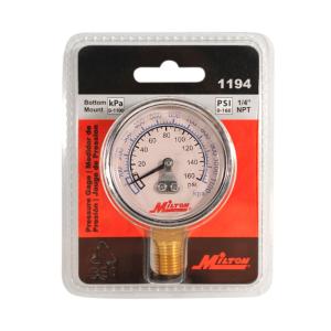 1/4" NPT Pressure Gage MIL1194 Milton Industries Sale Discount