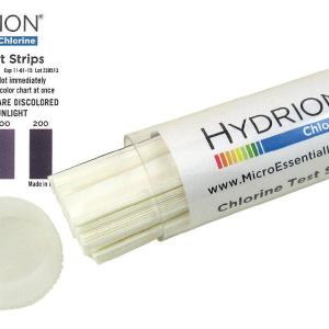 Chlorine Test Strips, 0-200 ppm Range, Vial 200 Strips Visit For Sale