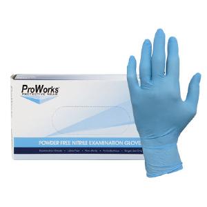 Blue Nitrile Powder Free Exam Gloves, 5 mil.         100/bx Free Shipping Factory Outlet
