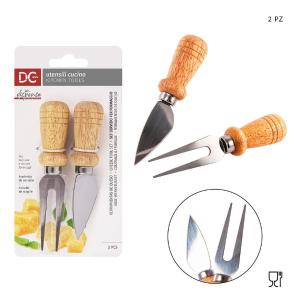 Dc - Set servi Formaggio 2Pz Sale For Cheap