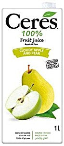 Ceres Cloudy Apple & Pear Juice 1L Outlet Store For Sale