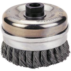 Knot-Type Wire Cup Brush, 6" Diameter FPW1423-2116 Firepower Perfect