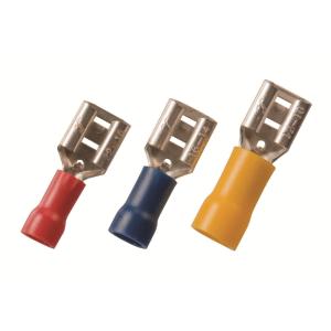 12-10 .250 Yellow Vinyl FM Disconnect 50 Pcs JTT2107F The Best Connection Cheap Pice Outlet Sale