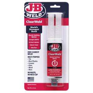 ClearWeld Syringe, 25ML JBW50112 J B Weld Discount Fast Delivery