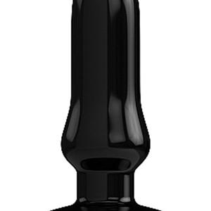 Bottom Line Buttplug Rubber Black 4 in. Model 4 Cheap Sale Brand New Unisex