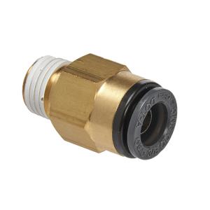 Straight Male Connector 3/8 IN Tube X 1/4 IN NPT (2) SRRABM330 S.U.R. and R Auto Parts Outlet 2025 Newest