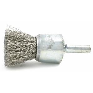 3/4" Solid Wire End Brush, .006 BRMBNS6 Brush Research Clearance Find Great