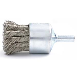 3/4" Knotted Wire End Brush, .020 BRMBNH6.020 Brush Research Official For Sale