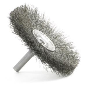3 in. Mandrel Mounted Flare Wire Brush, .014 BRMBMF-03.014 Brush Research Ost Release Dates