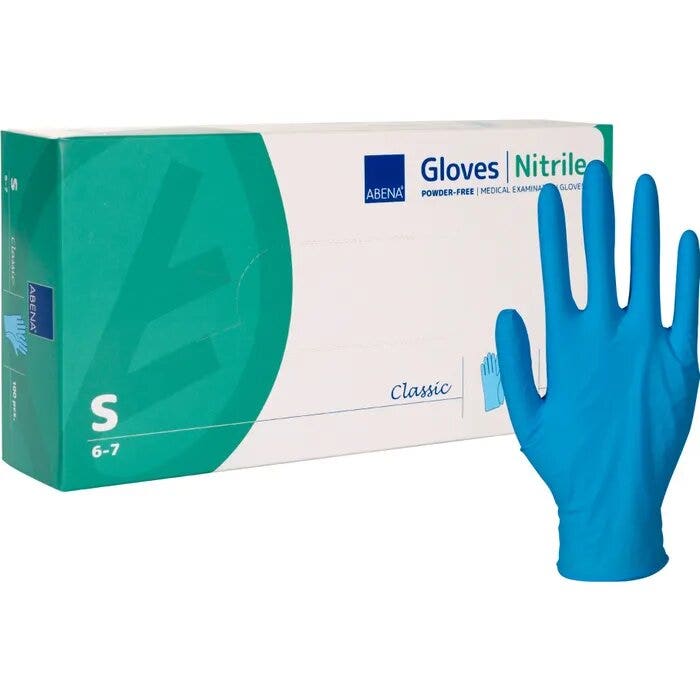 Abena Guanto Nitrile Senza Polvere Blu Taglia S 100 Pezzi Cheap Best Wholesale