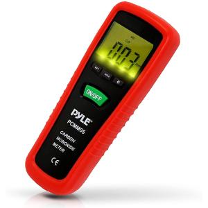Pyle PCMM05 Handheld Portable Carbon Monoxide Meter Alarm w/ LCD Backlit Screen Sale Great Deals