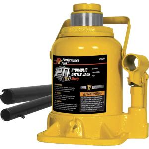 20 Ton Shorty Hydraulic Bottle Jack WLMW1644 Wilmar Corp. / Performance Tool Discount Official Site