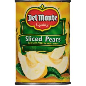 Del Monte Bartlett Pears Sliced 432g Outlet Deals