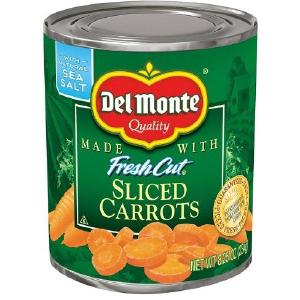 Del Monte Sliced Carrots 8.25oz Nicekicks Cheap Pice