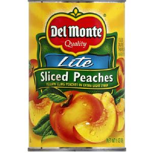 Del Monte Lite Sliced Peaches 15oz Discount 2025