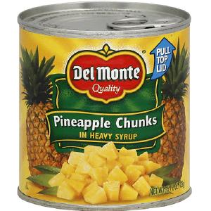 Del Monte Chunk Pineapple Heavy Syrup 439g Cheap Sale Geniue Stockist