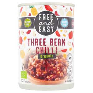 Free and Easy Organic Three Bean Chilli 400g Free Shipping Sale Online