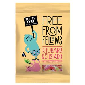 Free From Fellows Sugar Free Rhubarb and Custard Sweets 70g Largest Supplier Cheap Pice