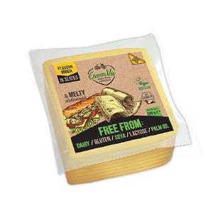 GreenVie Smoked Gouda Flavour Slices - 500g Catering Pack Real Online