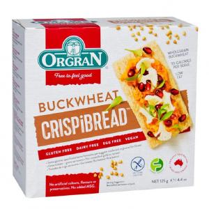 Orgran Gluten Free Toasted Buckwheat Crispbread - 125g Collections Cheap Online