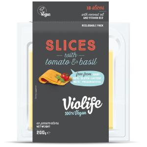 Violife Slices with Tomato and Basil 200g Newest Cheap Online