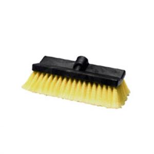 Soft Yellow Bi-Level Scrub Brush 10 in. LAI1510 Laitner Brush Free Shipping Buy