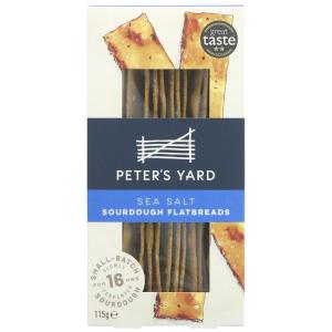Peter's Yard Sea Salt Sourdough Flatbreads 115g Reliable Online