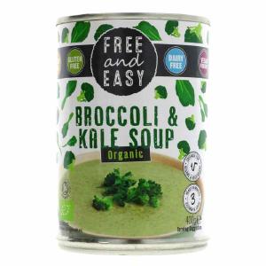 Free and Easy Organic Low-Salt Broccoli & Kale Soup 400g Get To Buy Cheap Pice