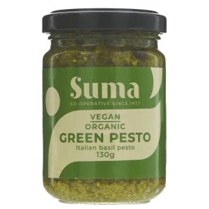 Suma Organic Green Pesto Italian Basil Pesto 130g Pre Order