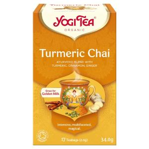 Yogi Tea Organic Turmeric Chai Tea 34g Wiki For Sale