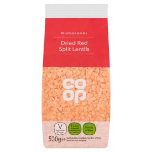 Co-op Dried Red Split Peas 500g Buy Cheap Footlocker