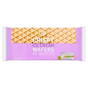 Co-Op Crispy Ice Cream Wafers 48's Outlet Pay With Paypal