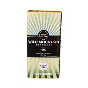 Wild Mountain Peru 100% Dark Chocolate - 85g Low Pice Fee Shipping Sale Online