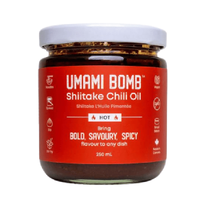 Vumami Foods Umami Bomb Shiitake Hot Chili Oil - 250ml Cheap Low Pice Fee Shipping