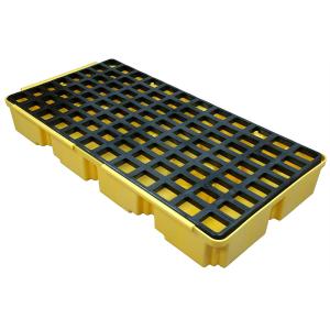 Homak Mfg. 2-Drum/30-Gallon Sump Capacity Modular Spill Containment Platform HOMYW00302302 Homak Manufacturing Cheap Outlet Store
