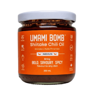Vumami Foods Umami Bomb Shiitake Medium Chili Oil - 250ml Best Pices Sale Online