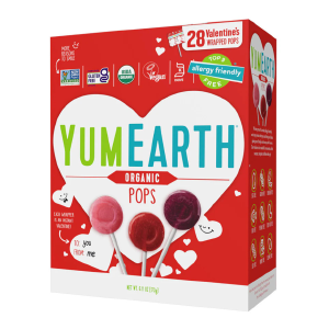 YumEarth Organic Assorted Valentines Lollipops - 173g With Credit Card Cheap Online