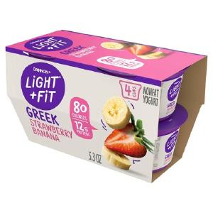 Dannon Light & Fit Greek Strawberry Banana 4pk Discount Order