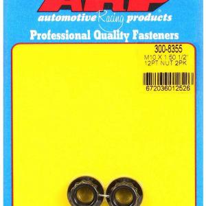 ARP 300-8355 Nut- 12pt 10mm X 1.50 2pk Best Wholesale
