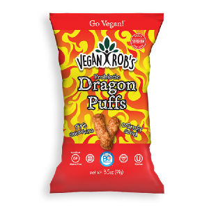 Vegan Rob's Probiotic Dragon Puffs - 99g Amazon For Sale
