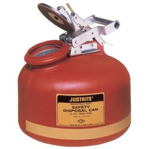 Disposal Can, Liquid, Red, 5 Gallon JUS14765 Justrite Mfg. Co. Enjoy Cheap Pice