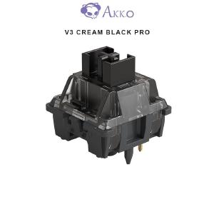 Akko Switches - V3 Cream Black Pro Switches (45pcs) With Credit Card Online