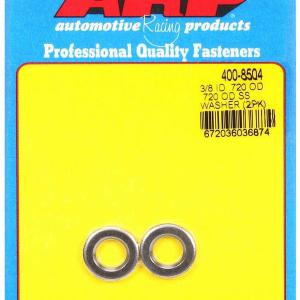 ARP 400-8504 S/S Flat Washers - 3/8 ID x .715 OD (2pk) Newest Cheap Online