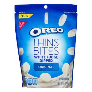 Nabisco Oreo Original Thins Bites White Fudge Dipped 181g Clearance Big Sale